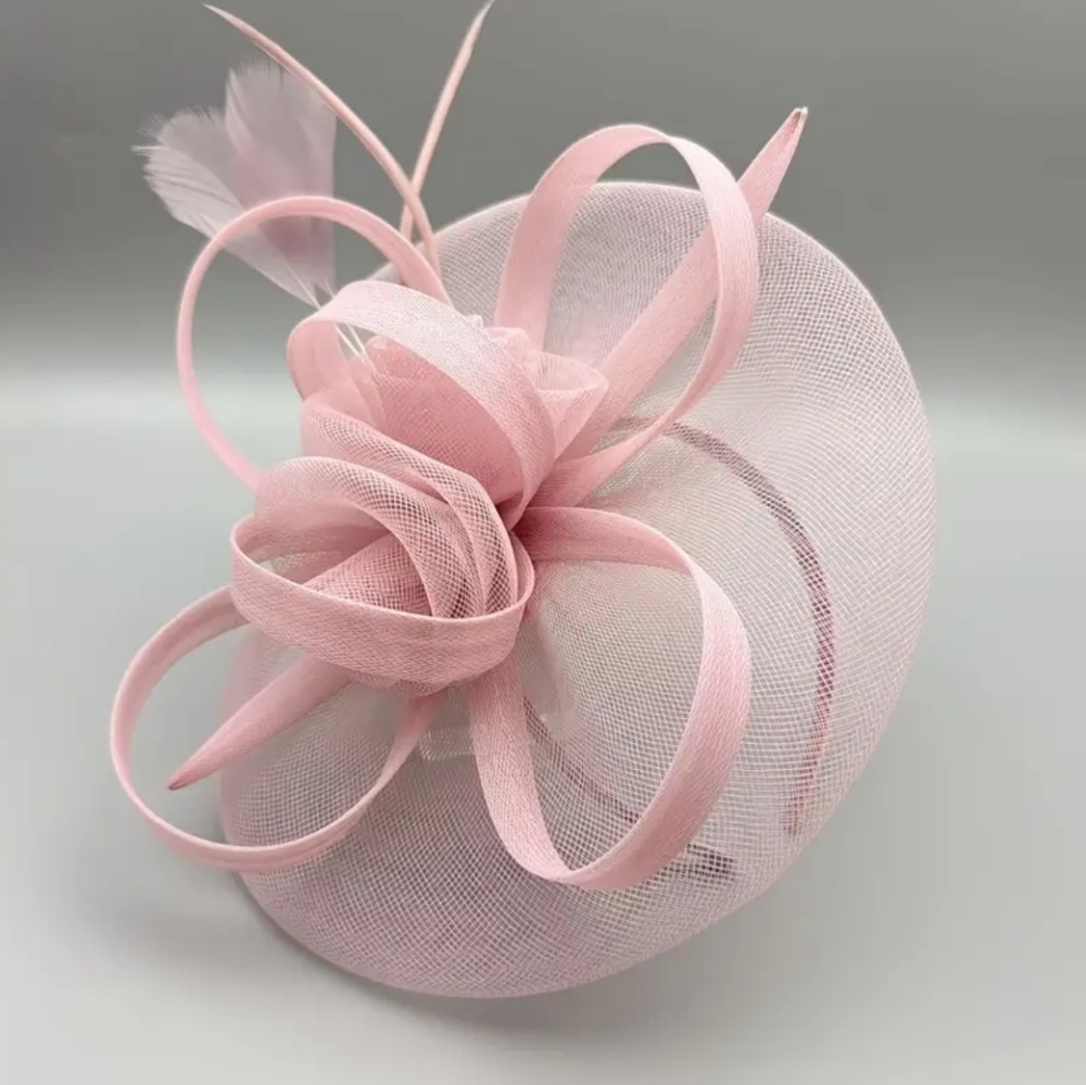 🐎NEW! Elegant Pink Kentucky Derby Hat